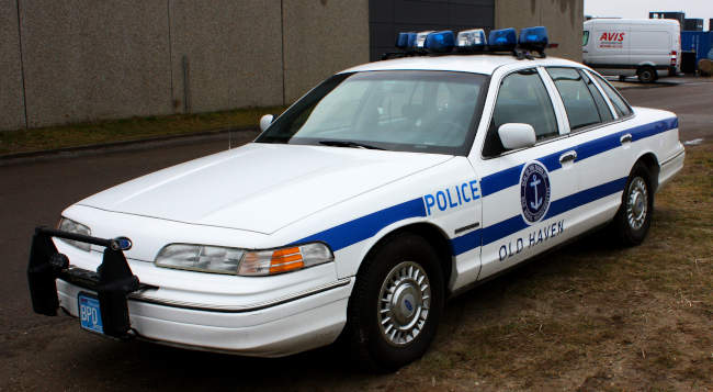 New Haven Police Car