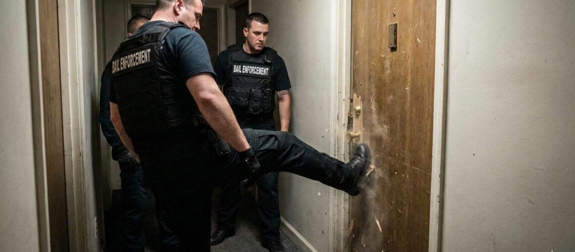 Can A Bail Bondsmen enter your home_